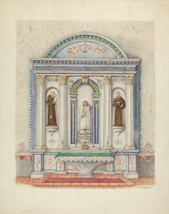 Seitenaltar, San Luis Rey Mission