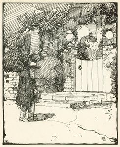 Illustration für The Deserted Village von Oliver Goldsmith