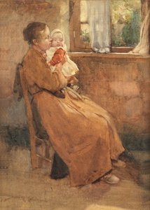 Licht im Cottage von William Lee Hankey