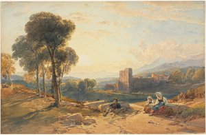 Landschaft, Italien von William Leighton Leitch