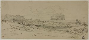 Die Bars von Tantallon, Schottland von William Leighton Leitch