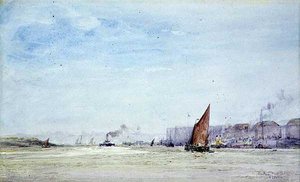 Chatham Dockyard von William Lionel Wyllie