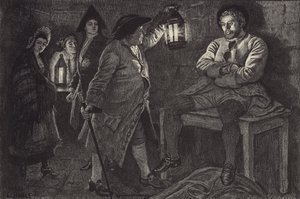 Der Baillie entdeckt Rob Roy im Gefängnis