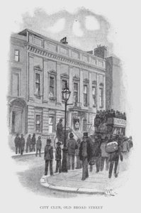 City Club, Old Broad Street von William Luker