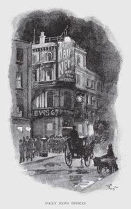 Daily News Büros von William Luker