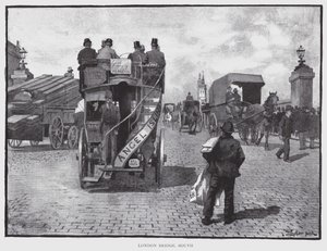 London Bridge, Süd von William Luker