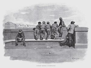 London Bridge, Arbeitslose von William Luker