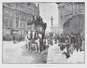 Queen Victoria Street von William Luker
