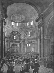 Die Börse, 1891 von William Luker