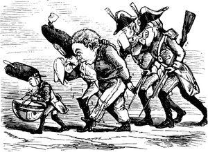 Illustration aus dem Buch The Rose and The Ring von William Thackeray, 1855