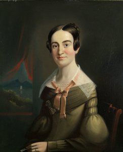 Mrs. Eunice Hall aus Portland, Maine, 1839