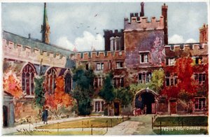 Jesus College von William Matthison
