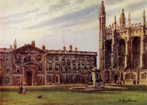 Kings College Kapelle und die Fellows Gebäude