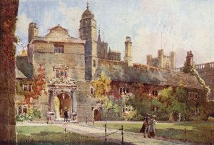 Das Tor der Tugend, Gonville und Caius College von William Matthison