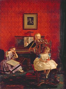 Musik hat Reize, 1861 von William Maw Egley