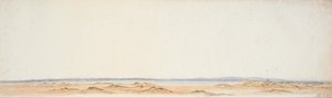 Skizze vom Südufer des Rangitiki von William Mein Smith