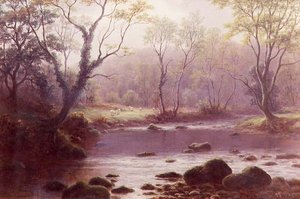 Am Wharfe von William Mellor