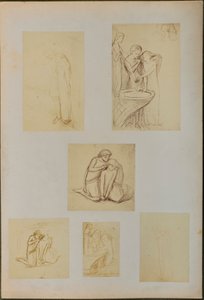 Studien für "La Belle Dame Sans Merci"