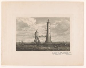 Bau des Bell Rock-Leuchtturms