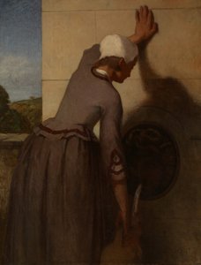 Mädchen am Brunnen, 1852-54