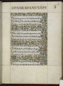 Rubaiyat von Omar Khayyam von William Morris