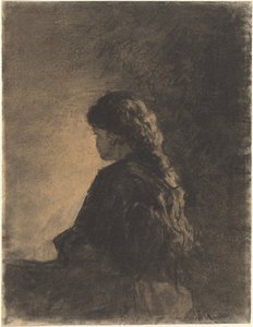 Sitzendes Mädchen
