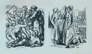 Illustrationen zu The Vicar of Wakefield von Goldsmith von William Mulready