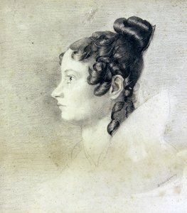 Porträt von Charlotte Rolfe von William Mulready