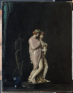 Eine Staffordshire-Gruppe von William Nicholson