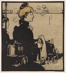 Londoner Typen: Bardame von William Nicholson