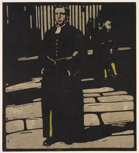 Londoner Typen: Bluecoat-Junge