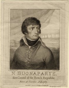 Napoleon Bonaparte als Erster Konsul von Frankreich, 1801 von William Nutter