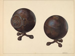 Die Globus-Sparbüchse, um 1938