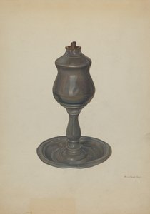 Walfettlampe, ca. 1940