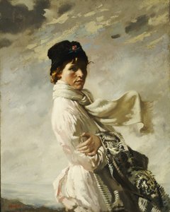 In der Dublin Bay: Porträt der Frau des Künstlers, 1909 von William Orpen