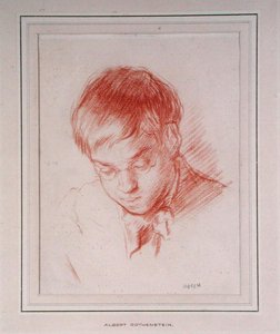 Porträt von Albert Rothenstein (Rutherstone) (1881-1953) 1899