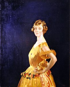 Porträt von Miss Simpson