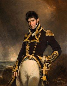 Porträt von Kapitän Gilbert Heathcote RN, 1779-1831 von William Owen