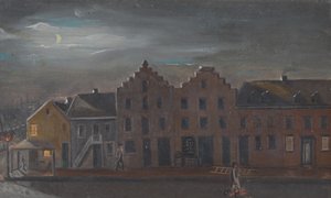 Der Lampenanzünder, 1870er Jahre von William P. Chappel