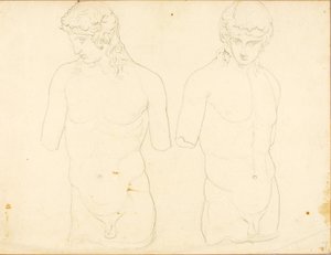 Eros (Vatikan Nr. 250), zwei Ansichten