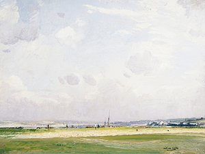 Westard Ho - Das zwölfte Grün, 20. Jahrhundert von William Page Atkinson Wells