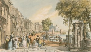 Chelsea mit einem Teil der alten Kirche und Sir Hans Sloanes Grab