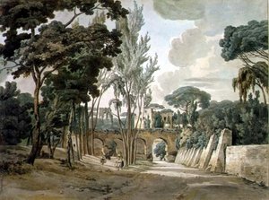 Alte Aquädukte in der Nähe von Capodichino, Neapel, 1780-1782