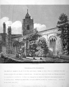 All Hallows-by-the-Tower Church, London, 1810