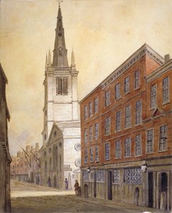 Kirche St. Margaret Pattens, Eastcheap, City of London, 1815