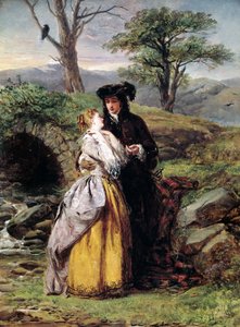 Die Braut von Lammermoor, inspiriert von Gaetano Donizettis Oper von William Powell Frith