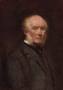 Selbstporträt im Alter von 83 Jahren von William Powell Frith