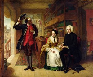 Der Puls, der Ehemann, 1869 von William Powell Frith