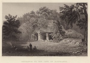 Eingang zur Elephanta-Höhle