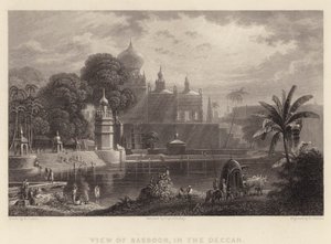 Ansicht von Sassoor im Deccan von William Purser